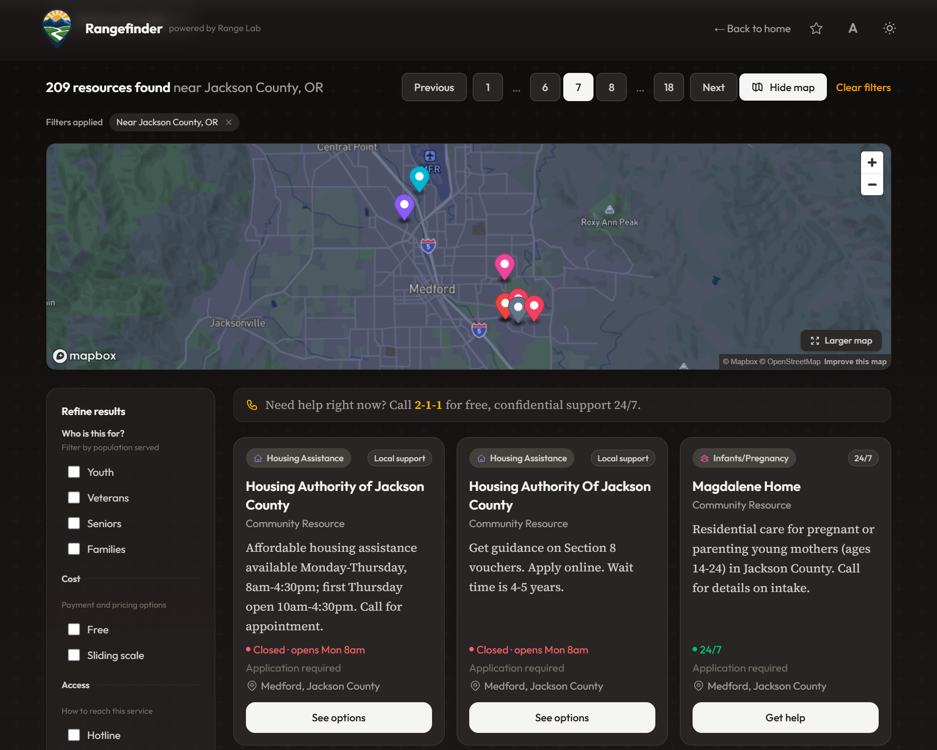 Rangefinder screenshot